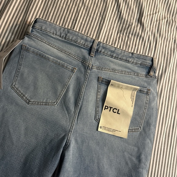 Nordstrom Light Blue Flare Jeans - Picture 4 of 5